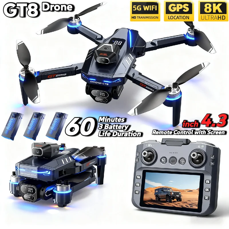 Drone Gps Rc Tt36 - 핫 세일 LSRC GT8 드론 4K
