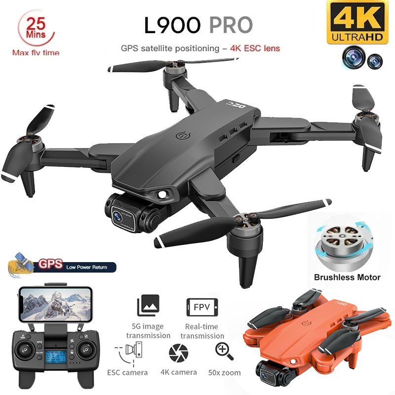 Drone Gps Rc Tt36 - L900 Pro GPS 드론 4K 전문