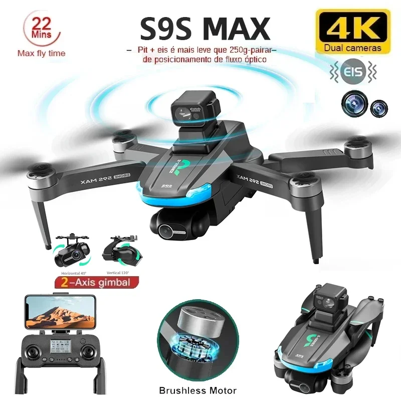 Drone Rc Ufo - 새로운 S9S MAX 미니 드론 4K