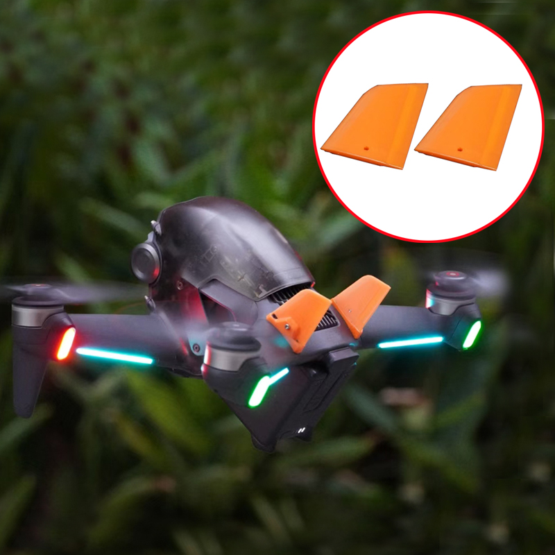 3D Printed Drone Part - 수직 꼬리 날개 공기 역학 비행