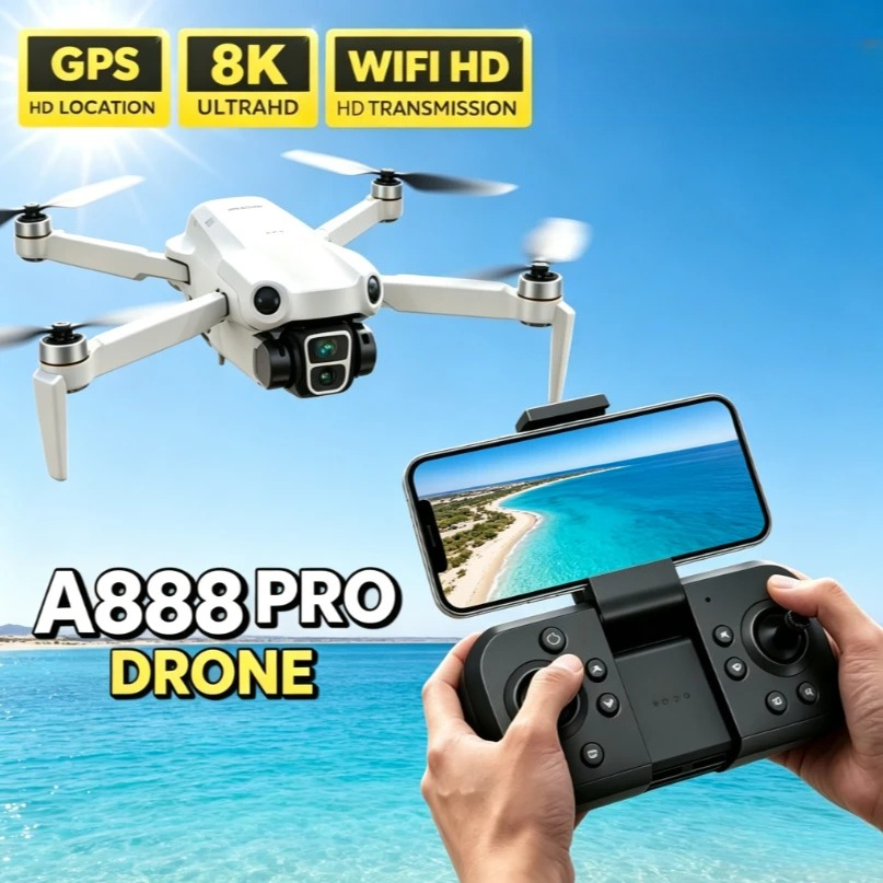 Drone Gps Rc Tt36 - 오리지널 A888 GPS FPV 드론 접이식