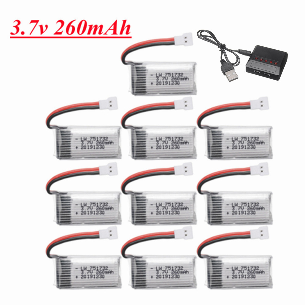 H8 H36 배터리 3.7V 260mAh Lipo 배터 - Drone Reaper Rc 리뷰 및 가격