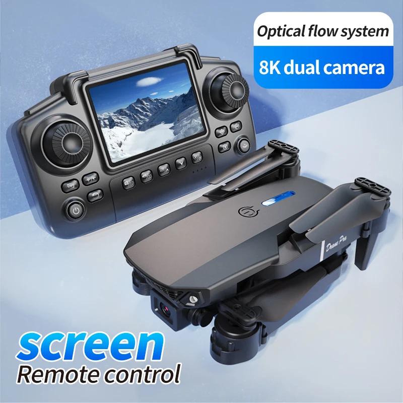 전문가용 E88 PRO 드론, 화면 탑재 8K HD 카 - Drone Rc Holder 리뷰 및 가격