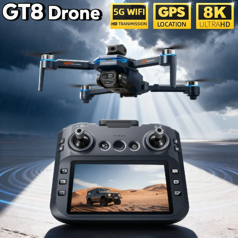 핫 세일 LSRC GT8 드론 4K 프로페셔널 듀얼 카 - Drone Gps Rc Tt36 리뷰 및 가격