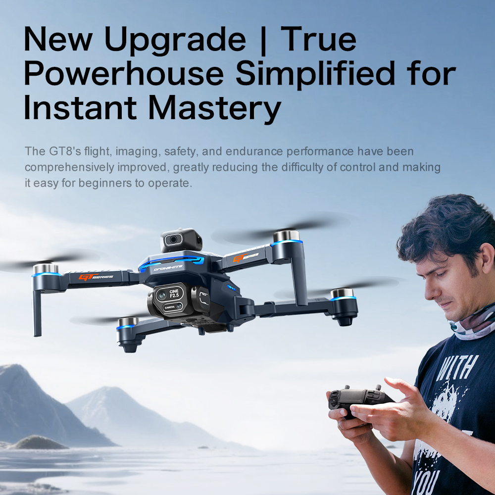 오리지널 GT8 드론 8K 전문가용 듀얼 카메라 GPS - Drone Gps Rc Tt36 리뷰 및 가격