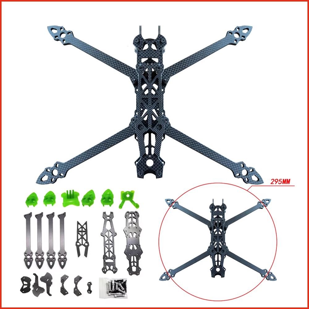 탄소 섬유 쿼드콥터 프레임 프리스타일 FPV 레이싱 드 - 3D Printed Drone Part 리뷰 및 가격