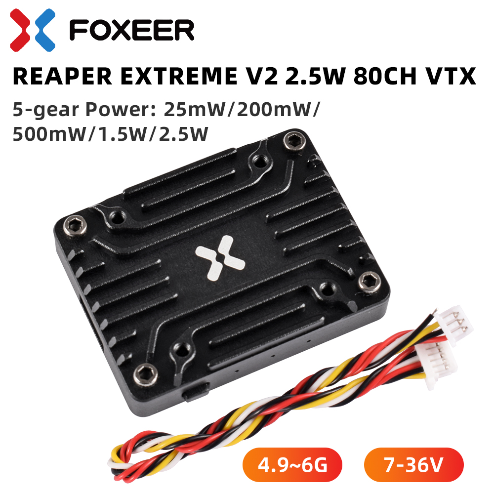 Foxeer 4.9-6G Reaper Extreme V - Drone Reaper Rc 리뷰 및 가격