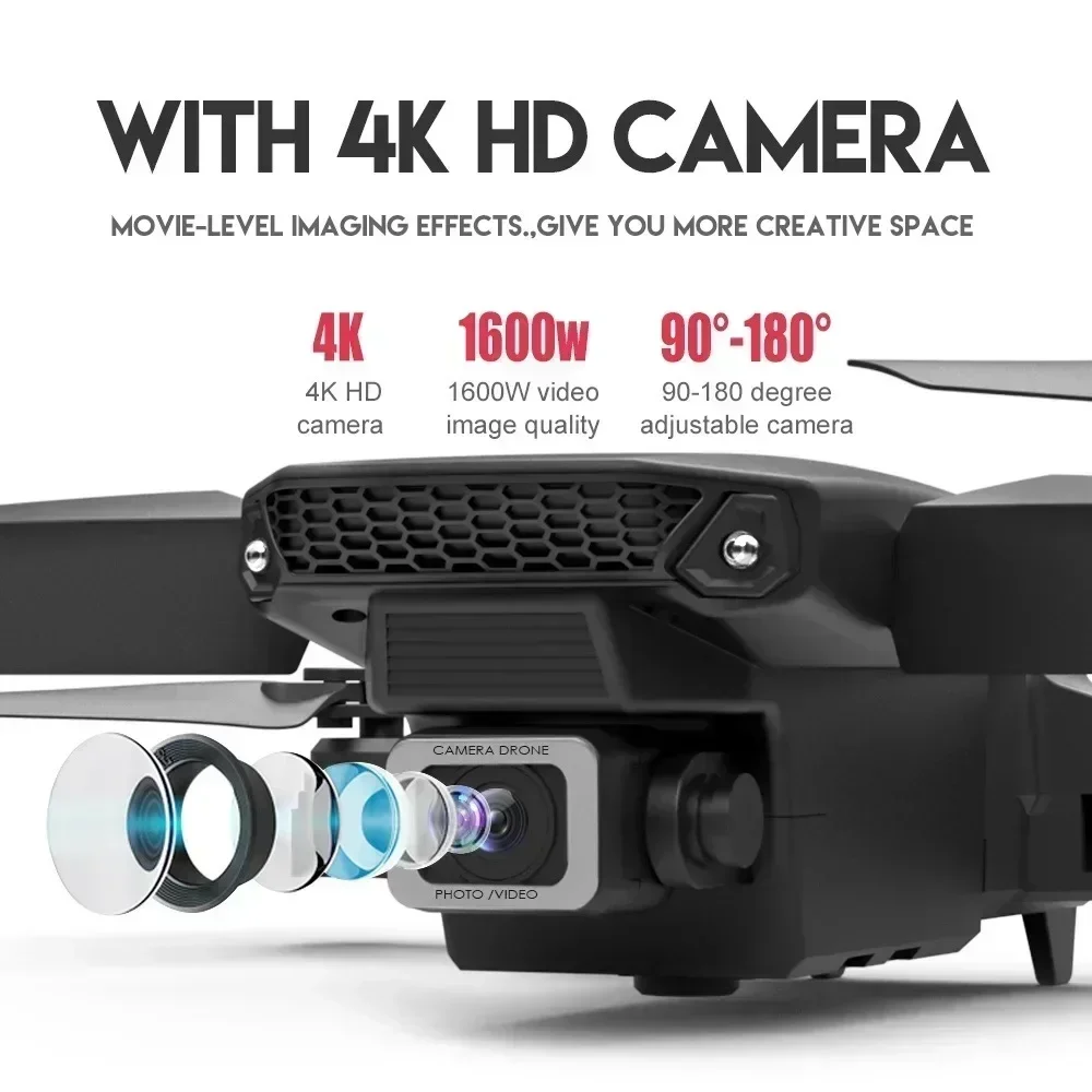 E88 프로 와이파이 FPV 드론, 광각 HD 4K 1 - Drone Rc Holder 리뷰 및 가격
