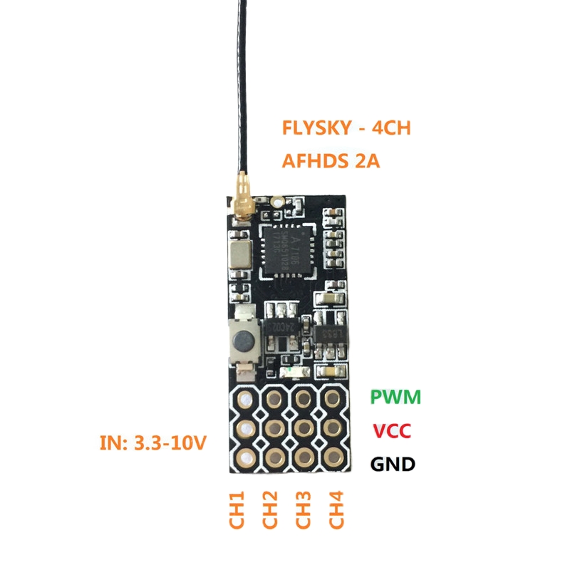 Flysky FS2A 미니 수신기 FS-i6 FS-i6 - Drone Helicopter Rc 리뷰 및 가격