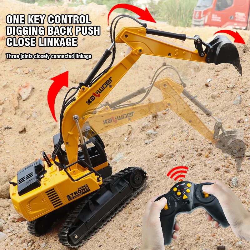 Huina Rc 굴삭기 1/24 9Ch 원격 제어 자동 - Drone Or Rc Car 리뷰 및 가격