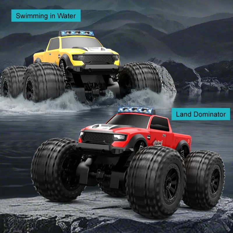 2.4G 육지&수상 RC카 방수 4륜구동 완전 비례식  - Drone Or Rc Car 리뷰 및 가격