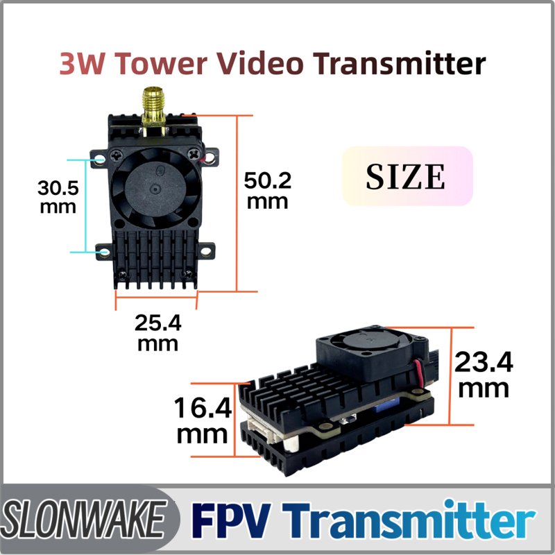 SLONWAKE 5.8G 3000mW 시뮬레이션 VTX - Drone Rc Control 리뷰 및 가격