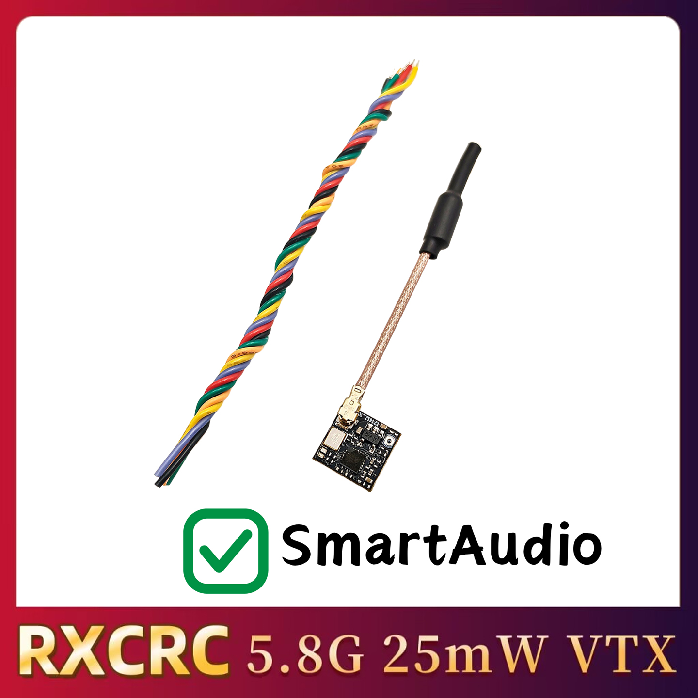 RXCRC 5.8GHz 48채널 FPV 25mW 아날로 - Drone Rc Control 리뷰 및 가격