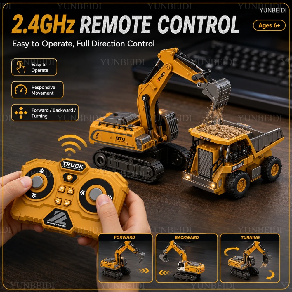 원격 조종 미니 합금 자동차 1:64 포크리프트 크레인 - Drone Or Rc Car 리뷰 및 가격